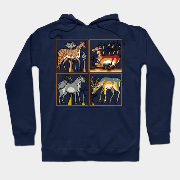 Libyan Beasts Hoodie by Mosaicblues